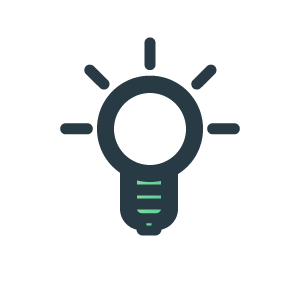 smart wifi light bulb icon