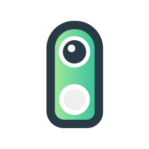 smart video doorbell icon