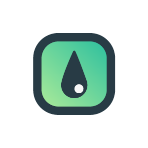 smart water leak detector icon